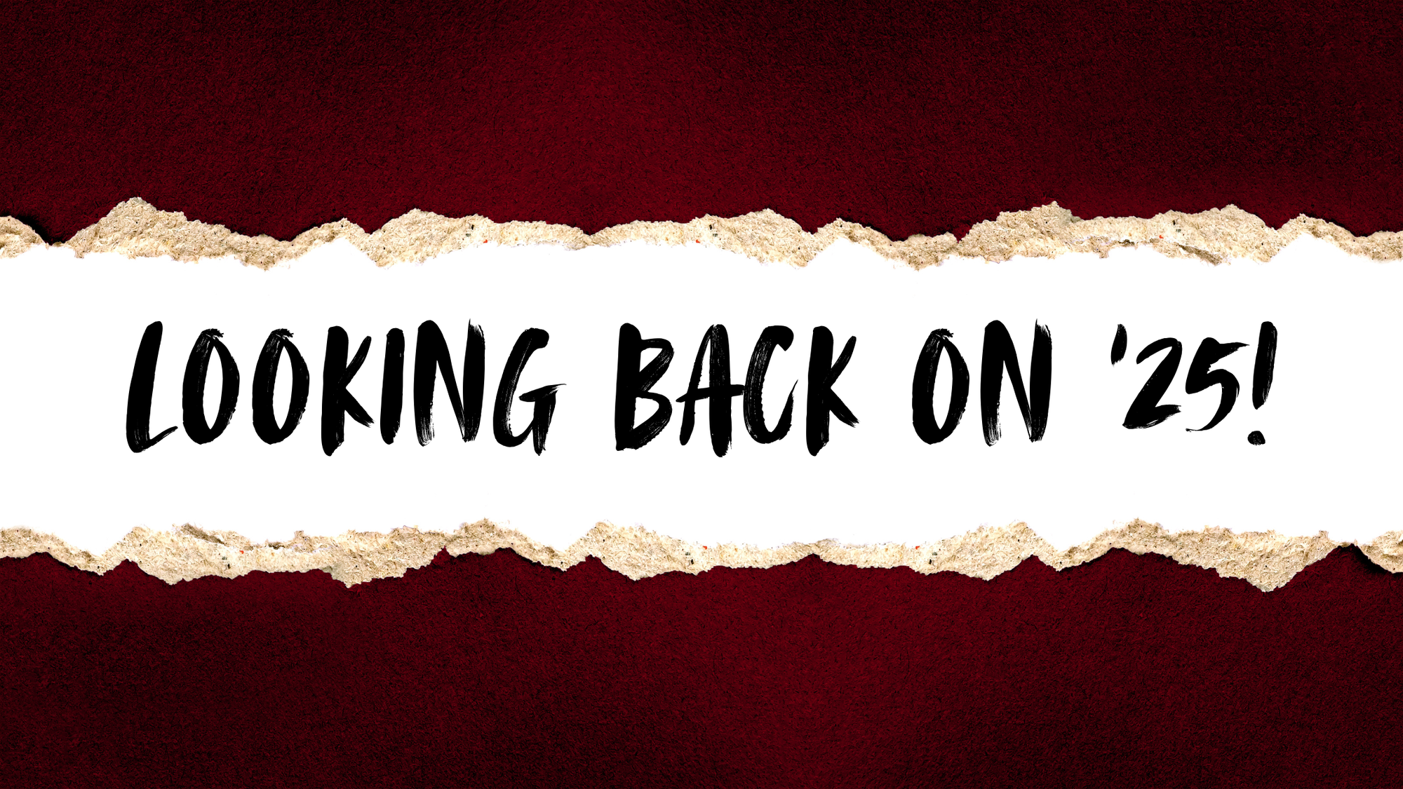 2025: That was the year that was!