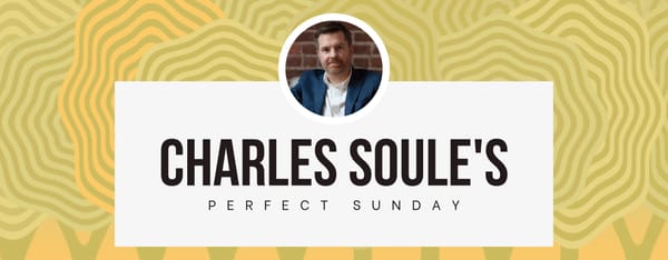 A perfect Sunday with... Charles Soule