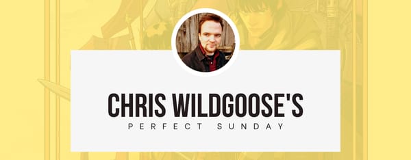 A perfect Sunday with... Chris Wildgoose