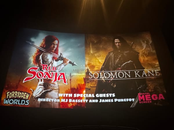 16 things I found out watching the Red Sonja / Solomon Kane double bill at Forbidden Worlds